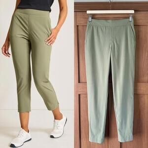 Tommy Bahama Golf Alicia Island Zone Easy Pants Tea Leaf Green Women’s Small​